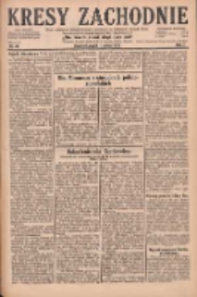 Kresy Zachodnie: pismo poświęcone obronie interes&oacute;w narodowych na zachodnich ziemiach Polski 1929.03.01 R.7 Nr49