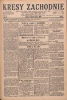 Kresy Zachodnie: pismo poświęcone obronie interes&oacute;w narodowych na zachodnich ziemiach Polski 1929.03.09 R.7 Nr56
