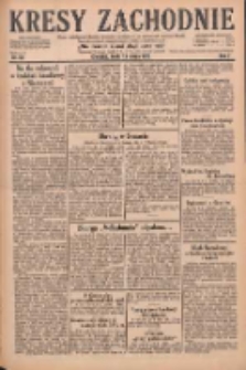 Kresy Zachodnie: pismo poświęcone obronie interes&oacute;w narodowych na zachodnich ziemiach Polski 1929.03.13 R.7 Nr59