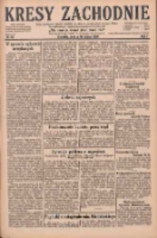 Kresy Zachodnie: pismo poświęcone obronie interes&oacute;w narodowych na zachodnich ziemiach Polski 1929.03.16 R.7 Nr62