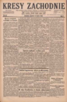 Kresy Zachodnie: pismo poświęcone obronie interes&oacute;w narodowych na zachodnich ziemiach Polski 1929.03.17 R.7 Nr63