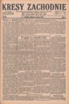 Kresy Zachodnie: pismo poświęcone obronie interes&oacute;w narodowych na zachodnich ziemiach Polski 1929.03.24 R.7 Nr69