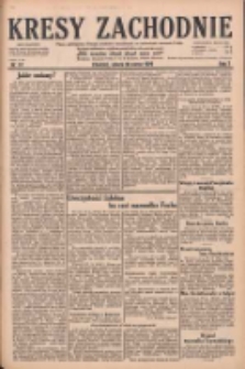 Kresy Zachodnie: pismo poświęcone obronie interes&oacute;w narodowych na zachodnich ziemiach Polski 1929.03.30 R.7 Nr74