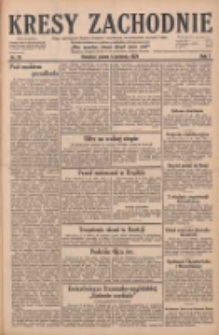 Kresy Zachodnie: pismo poświęcone obronie interesów narodowych na zachodnich ziemiach Polski 1929.04.05 R.7 Nr78