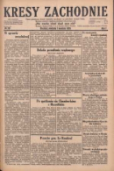 Kresy Zachodnie: pismo poświęcone obronie interes&oacute;w narodowych na zachodnich ziemiach Polski 1929.04.07 R.7 Nr80
