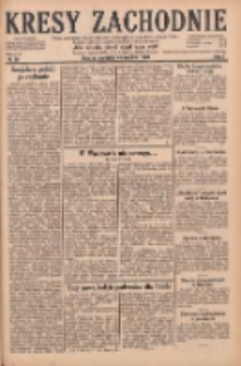 Kresy Zachodnie: pismo poświęcone obronie interes&oacute;w narodowych na zachodnich ziemiach Polski 1929.04.14 R.7 Nr86