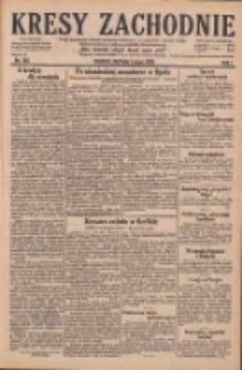 Kresy Zachodnie: pismo poświęcone obronie interesów narodowych na zachodnich ziemiach Polski 1929.05.05 R.7 Nr103