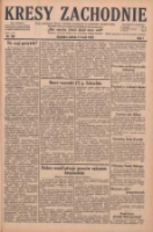 Kresy Zachodnie: pismo poświęcone obronie interes&oacute;w narodowych na zachodnich ziemiach Polski 1929.05.11 R.7 Nr107