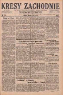 Kresy Zachodnie: pismo poświęcone obronie interes&oacute;w narodowych na zachodnich ziemiach Polski 1929.05.18 R.7 Nr113