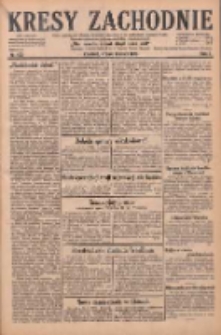 Kresy Zachodnie: pismo poświęcone obronie interesów narodowych na zachodnich ziemiach Polski 1929.05.28 R.7 Nr120