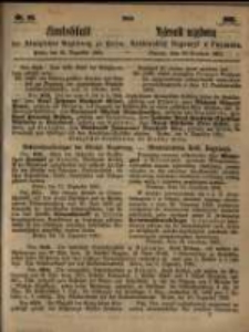 Amtsblatt der K&ouml;niglichen Regierung zu Posen. 1861.12.24 Nro.52