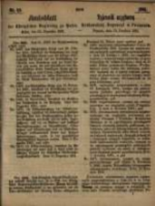 Amtsblatt der K&ouml;niglichen Regierung zu Posen. 1861.12.31 Nro.53