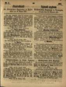 Amtsblatt der K&ouml;niglichen Regierung zu Posen. 1861.01.29 Nro.5