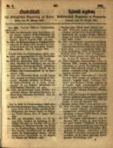 Amtsblatt der K&ouml;niglichen Regierung zu Posen. 1861.02.26 Nro.9