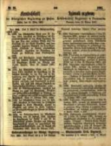 Amtsblatt der K&ouml;niglichen Regierung zu Posen. 1861.03.19 Nro.12