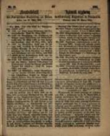 Amtsblatt der K&ouml;niglichen Regierung zu Posen. 1861.03.26 Nro.13