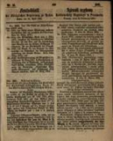 Amtsblatt der Königlichen Regierung zu Posen. 1861.04.16 Nro.16