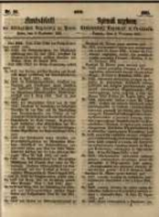 Amtsblatt der K&ouml;niglichen Regierung zu Posen. 1861.09.03 Nro.36
