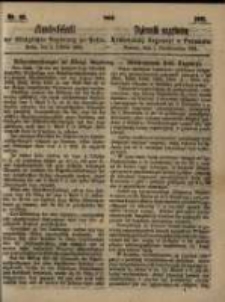 Amtsblatt der K&ouml;niglichen Regierung zu Posen. 1861.10.01 Nro.40