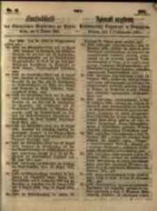 Amtsblatt der K&ouml;niglichen Regierung zu Posen. 1861.10.08 Nro.41