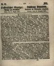 Oeffentlicher Anzeiger. 1860.08.21 Nro.34