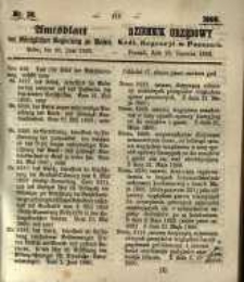 Amtsblatt der K&ouml;niglichen Regierung zu Posen. 1860.06.26 Nro.26