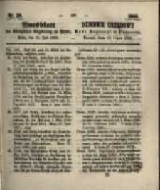 Amtsblatt der Königlichen Regierung zu Posen. 1860.07.10 Nro.28