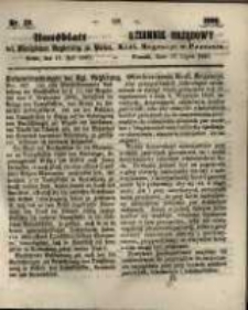 Amtsblatt der K&ouml;niglichen Regierung zu Posen. 1860.07.17 Nro.29