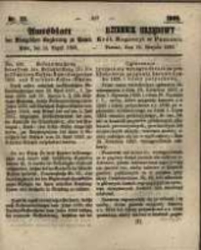 Amtsblatt der Königlichen Regierung zu Posen. 1860.08.14 Nro.33