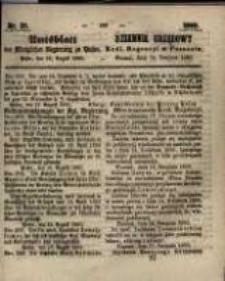 Amtsblatt der Königlichen Regierung zu Posen. 1860.08.28 Nro.35