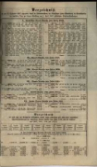 Verzeichniss der am 16. September1861 gezogenen, durch die Bakanntmachung der K&ouml;niglichen Haupt-Verwaltung der Staatsschulden demselben Tage zur baaren Einl&ouml;sung am 1. April 1862 gek&uuml;ndigten Schuldverschreibungen.