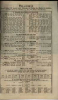 Verzeichniss der am 16. September1861 gezogenen, durch die Bakanntmachung der Königlichen Haupt-Verwaltung der Staatsschulden demselben Tage zur baaren Einlösung am 1. April 1862 gekündigten Schuldverschreibungen.