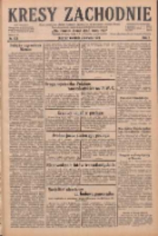 Kresy Zachodnie: pismo poświęcone obronie interesów narodowych na zachodnich ziemiach Polski 1929.06.02 R.7 Nr124