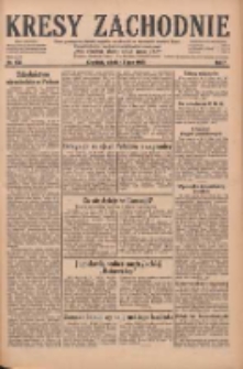 Kresy Zachodnie: pismo poświęcone obronie interes&oacute;w narodowych na zachodnich ziemiach Polski 1929.07.13 R.7 Nr158