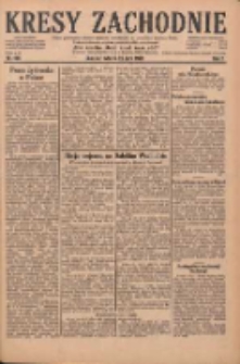 Kresy Zachodnie: pismo poświęcone obronie interes&oacute;w narodowych na zachodnich ziemiach Polski 1929.07.23 R.7 Nr166