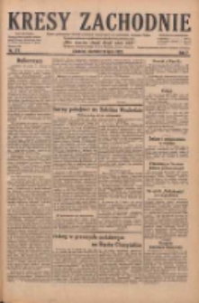 Kresy Zachodnie: pismo poświęcone obronie interes&oacute;w narodowych na zachodnich ziemiach Polski 1929.07.28 R.7 Nr171