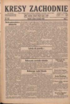 Kresy Zachodnie: pismo poświęcone obronie interes&oacute;w narodowych na zachodnich ziemiach Polski 1929.08.03 R.7 Nr176