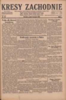 Kresy Zachodnie: pismo poświęcone obronie interes&oacute;w narodowych na zachodnich ziemiach Polski 1929.08.09 R.7 Nr181