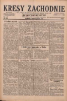Kresy Zachodnie: pismo poświęcone obronie interes&oacute;w narodowych na zachodnich ziemiach Polski 1929.08.13 R.7 Nr184