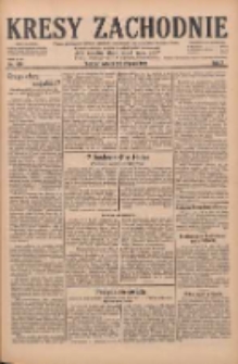 Kresy Zachodnie: pismo poświęcone obronie interes&oacute;w narodowych na zachodnich ziemiach Polski 1929.08.20 R.7 Nr189