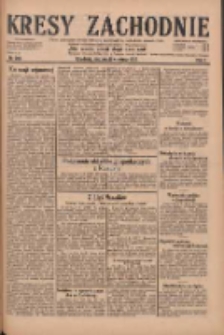 Kresy Zachodnie: pismo poświęcone obronie interes&oacute;w narodowych na zachodnich ziemiach Polski 1929.09.08 R.7 Nr206