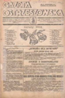 Gazeta Ostrzeszowska: urzędowy organ Magistratu i Urzędu Policyjnego w Ostrzeszowie, z bezpłatnym dodatkiem "Orędownik Ostrzeszowski" 1938.01.01 R.19 Nr1