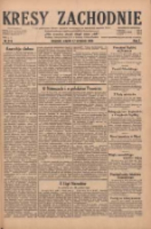 Kresy Zachodnie: pismo poświęcone obronie interes&oacute;w narodowych na zachodnich ziemiach Polski 1929.09.17 R.7 Nr213