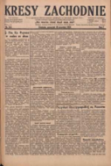 Kresy Zachodnie: pismo poświęcone obronie interes&oacute;w narodowych na zachodnich ziemiach Polski 1929.09.19 R.7 Nr215