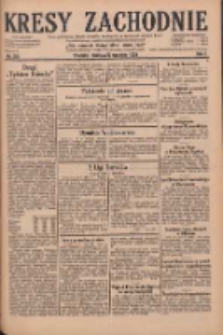 Kresy Zachodnie: pismo poświęcone obronie interes&oacute;w narodowych na zachodnich ziemiach Polski 1929.09.22 R.7 Nr218