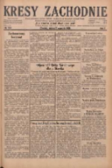 Kresy Zachodnie: pismo poświęcone obronie interes&oacute;w narodowych na zachodnich ziemiach Polski 1929.09.28 R.7 Nr223
