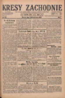 Kresy Zachodnie: pismo poświęcone obronie interes&oacute;w narodowych na zachodnich ziemiach Polski 1929.10.10 R.7 Nr233