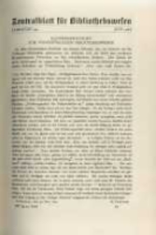 Zentralblatt f&uuml;r Bibliothekswesen. 1927.06 Jg.44 heft 6
