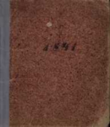 Kalendarz Polski, Ruski i Gospodarski dla Wielkiego Xsięstwa Poznańskiego na rok 1841, kt&oacute;ry jest rokiem zwyczajnym mającym dni 365.