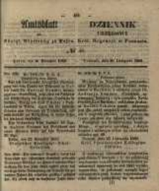 Amtsblatt der K&ouml;niglichen Regierung zu Posen. 1852.11.30 Nro.48